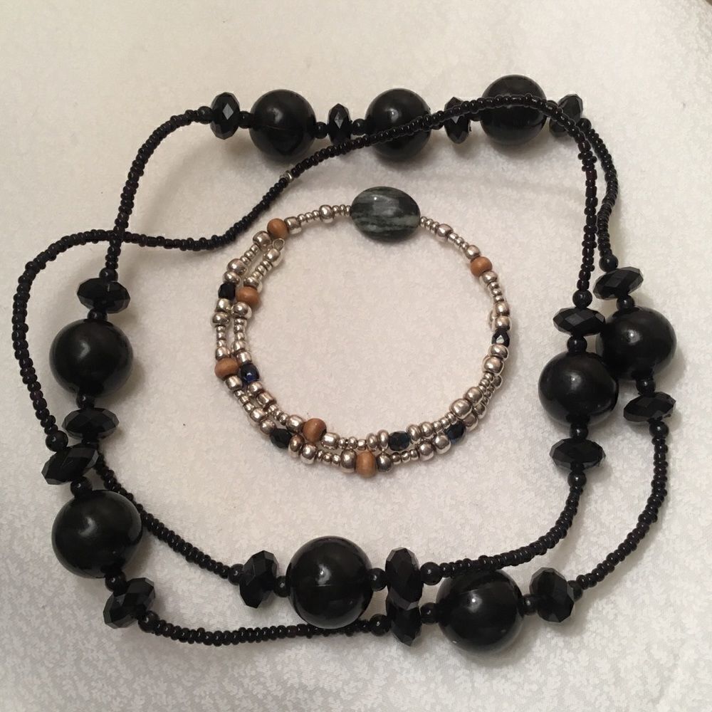 2 Pc Necklace and Bracelet Set
